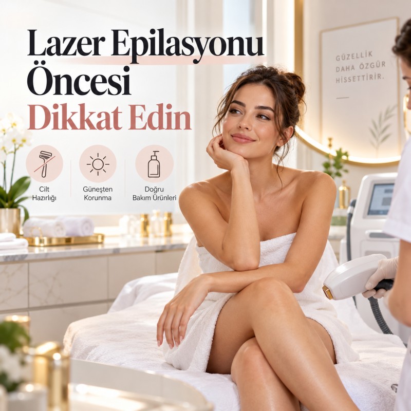 Lazer epilasyon öncesi dikkat edilmesi gerekenler